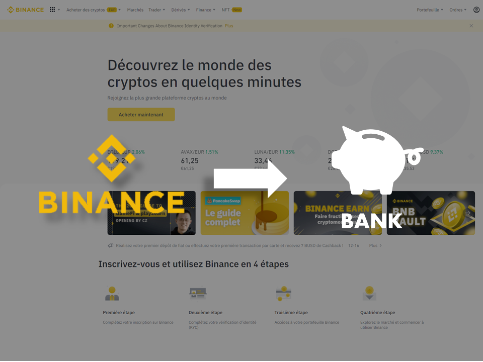 comment faire un retrait en eur sur binance